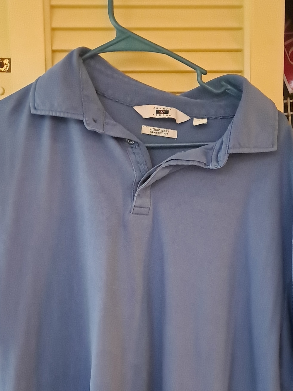 Joseph Abboud Light Blue Polo Shirt